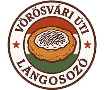 Vörösvári Lángosozó logo